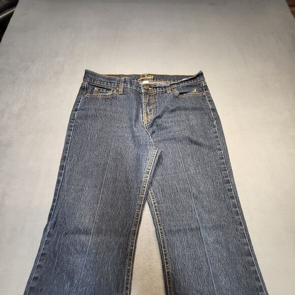 Grane Jeans Juniors Size 11 Blue Bootcut Stretch Distressed Denim - Picture 2 of 12